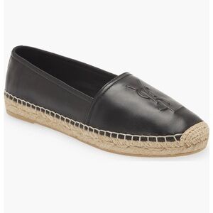 Saint Laurent Nero Monogram Espadrilles